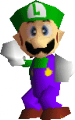 Render modelo 3D personaje Luigi juego Super Smash Bros N64.png