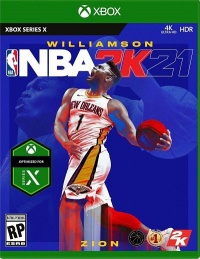 Portada de NBA 2K21