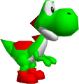 Render modelo 3D personaje Yoshi juego Super Mario 64 N64.png