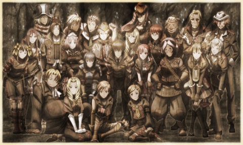 Foto grupal Nameless juego PSP Valkyria Chronicles 3.jpg