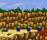 Lemmings (Super Nintendo) juego real 001.jpg