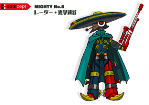 Mighty No. 9 - Arte conceptual - Mighty No. 8.png