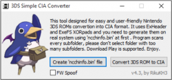 Captura de 3DS Simple CIA Converter