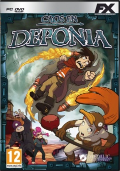 Portada de Caos en Deponia