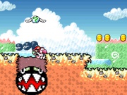 Super Mario Yoshi Island (Super Nintendo) juego real 002.jpg