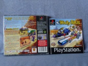 Wacky Races (Los Autos Locos) (Playstation Pal) fotografia caratula trasera y manual.jpg