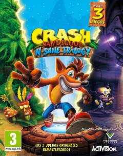 Portada de Crash Bandicoot N. Sane Trilogy