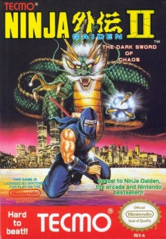 Portada de Ninja Gaiden II: The Dark Sword of Chaos