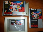 Parodius (Super Nintendo Pal) fotografia portada-cartucho y manual.jpg