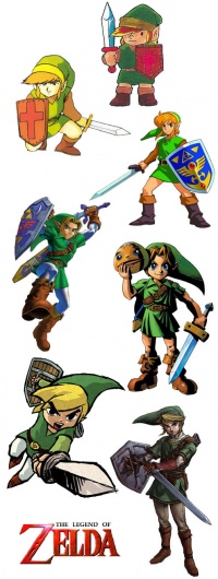 Evolución del diseño de Link en Sobremesa