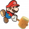 Arte Mario 03 juego Paper Mario Sticker Star Nintendo 3DS.png