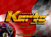 Formula Karts Special Edition (Saturn) juego real pantalla inicio.png