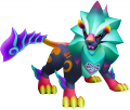 Arte Nightmare Aura Lion Kingdom Hearts 3D N3DS.png