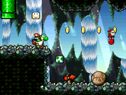Super Mario Yoshi Island (Super Nintendo) juego real 001.png