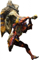 Render cazador martillo juego Monster Hunter 4 Nintendo 3DS.png