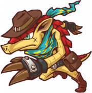 Personaje Dillon juego Dillon's Rolling Western para Nintendo 3DS.png