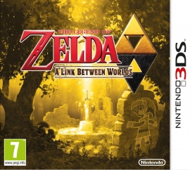 Portada de The Legend Of Zelda: A Link Between Worlds