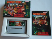 Donkey Kong Country (Super Nintendo Pal) fotografia portada-cartucho y manual.jpg
