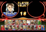 Street Fighter EX2 Plus (Playstation Pal) juego real pantalla selección de personajes.jpg