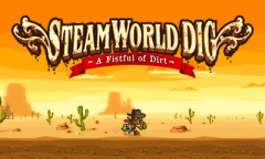 Portada de SteamWorld Dig