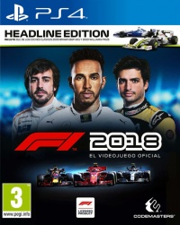 Portada de F1 2018