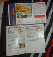 Street Fighter II Turbo (Super Nintendo Pal) fotografia caratula trasera y manual.jpg